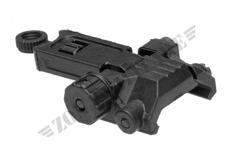 Asr021 Flip-Up Rear Sight Plastic Ares Black