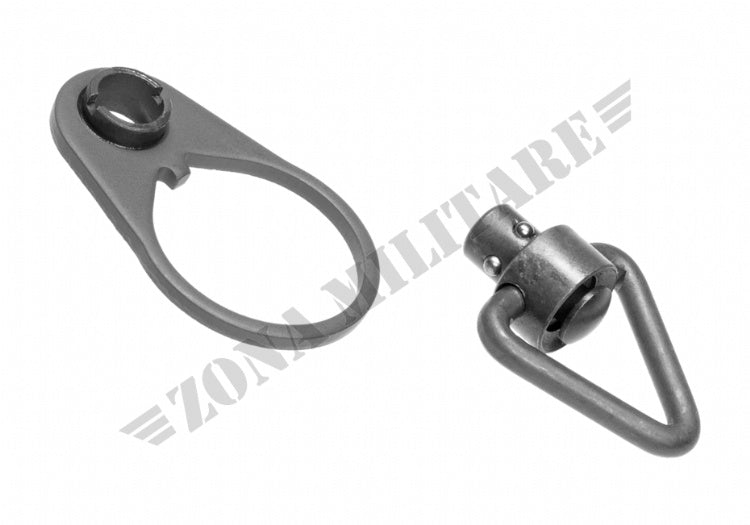 End Plate Qd Sling Mount With Sling Swivel Ares