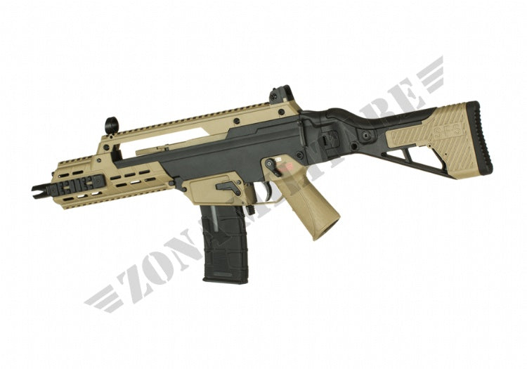 Fucile Ics G33 Compact Assault Rifle Black&Tan Version