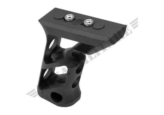 Impugnatura Cnc Keymod Long Angled Grip Black Metal