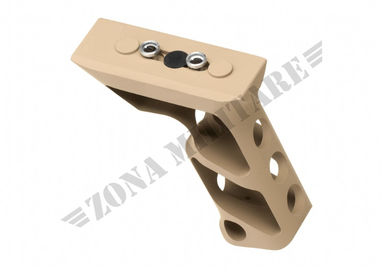 Impugnatura Cnc Keymod Long Angled Grip Tan Metal