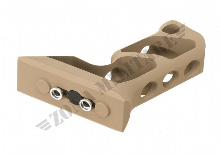 Impugnatura Cnc Keymod Long Angled Grip Tan Metal