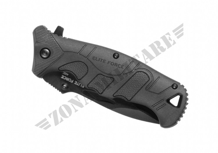 COLTELLO LINER LOCK PIEGHEVOLE NERO EF141 ELITE FORCE