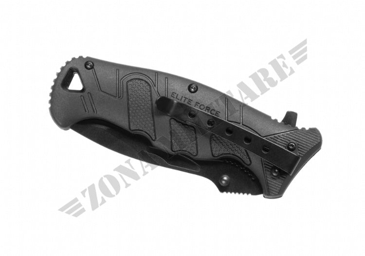 COLTELLO LINER LOCK PIEGHEVOLE NERO EF141 ELITE FORCE