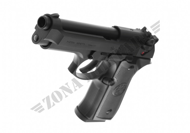 Pistola Beretta M92 Fs Full Metal Gbb Beretta Black Version