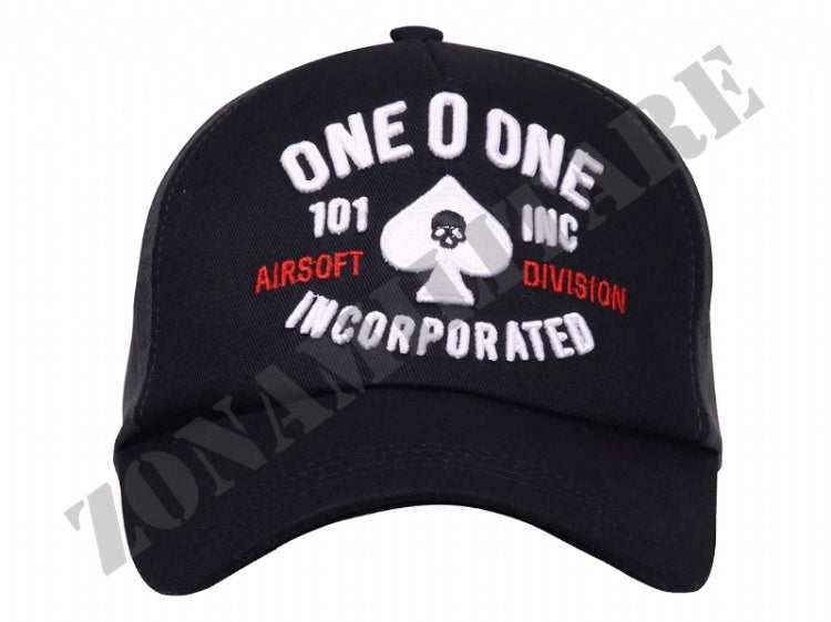 Cappellino Baseball 101Inc Black Version