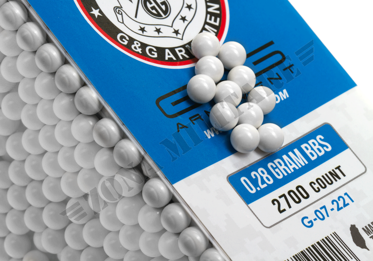 Pallini G&G Peso 0,28 Grammi confezione da 2700bbs
