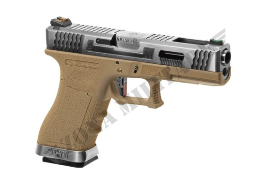Pistola We18C Custom Metal Version Gas Desert