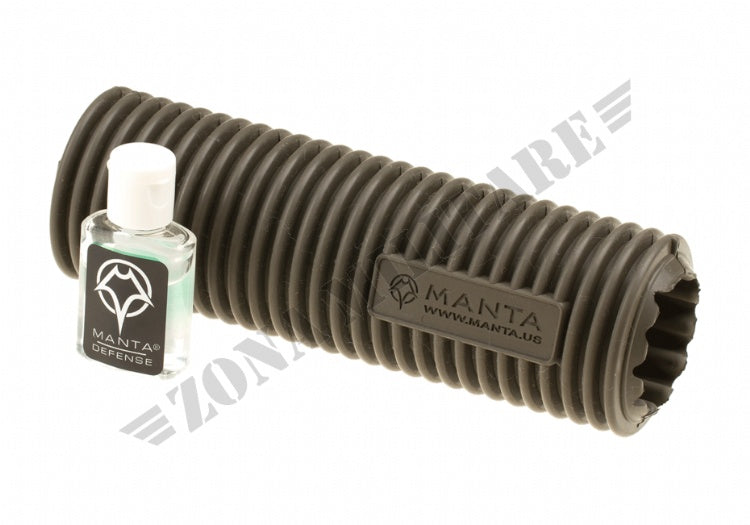 Id Suppressor Cover Manta 7 X 1.5 Inch Od Green