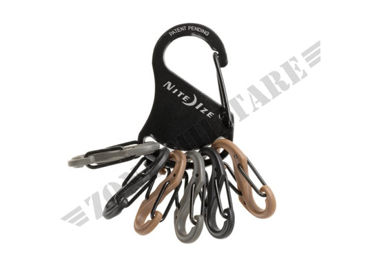 Moschettoni S-Biner Key Rack Military