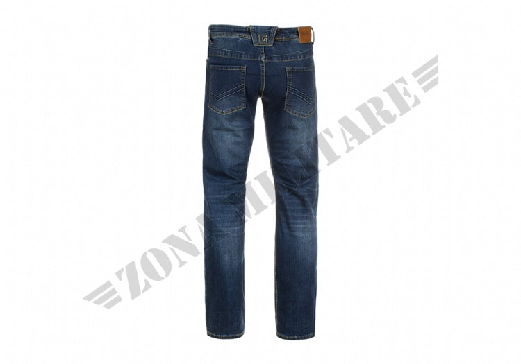 Pantalone Blue Denim Tactial Jeans Washed Clawgear Sapphire
