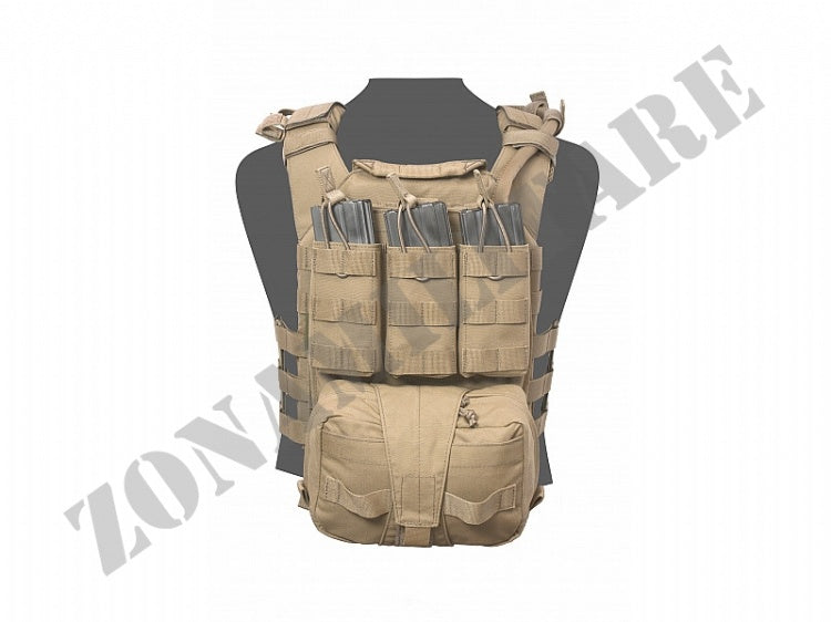 Assaulters Back Panel Warrior Coyote Version