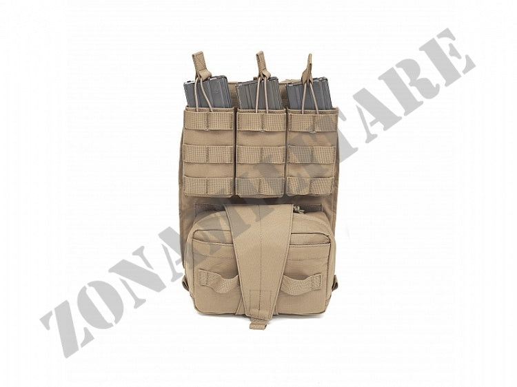 Assaulters Back Panel Warrior Coyote Version