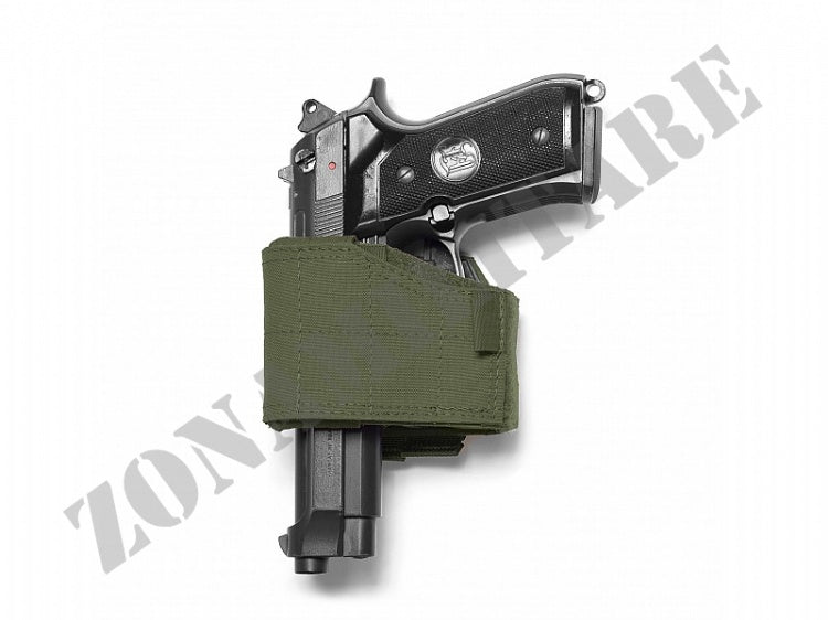 Fondina Universal Pistol Holster Od Green Sinistra WARRIOR
