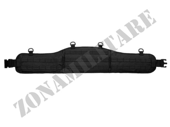 Cinturone Tattico Imbottito Con Sistemi Molle Black