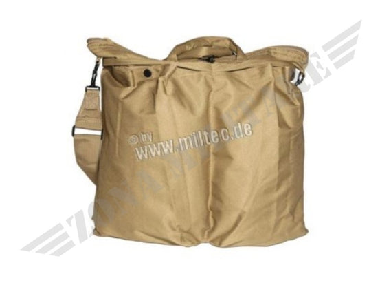 Borsa Porta Casco Miltec Cordura Colore Coyote Us