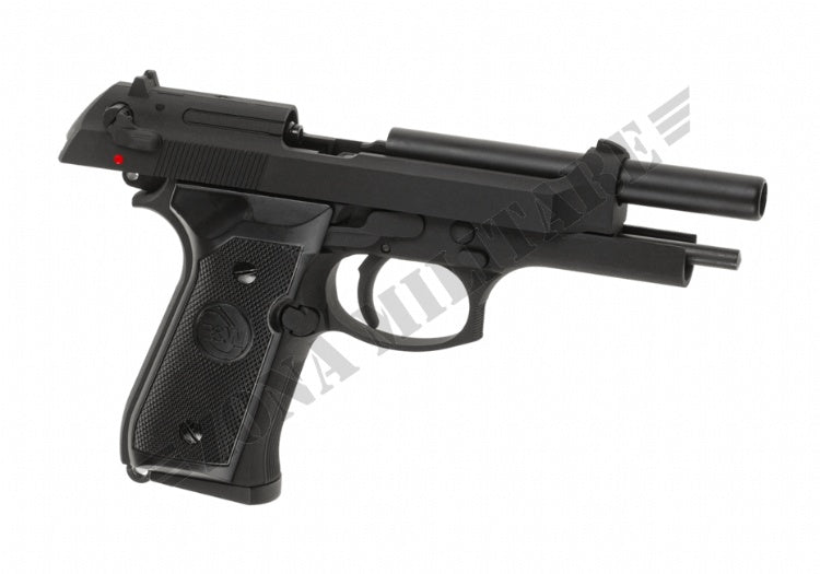 PISTOLA SOFTAIR A GAS M92 ELITE FULL METAL NERA B&W
