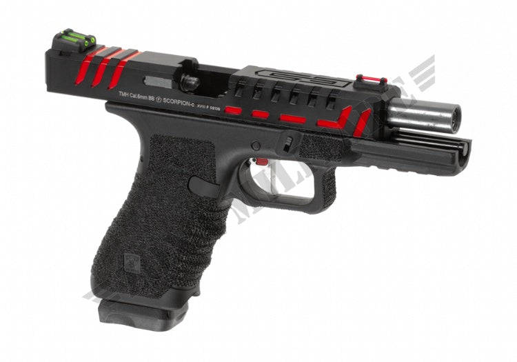 Pistola D-Mod Scorpion Metal Version Gas COLORE NERO Aps