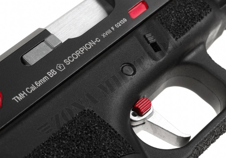 Pistola D-Mod Scorpion Metal Version Gas COLORE NERO Aps