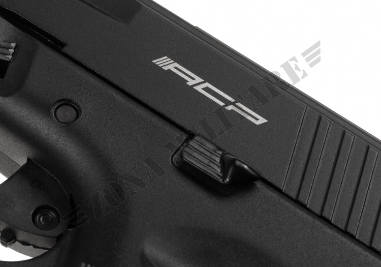 Pistola Aps Acp Le Metal Version Co2 Black Blowback