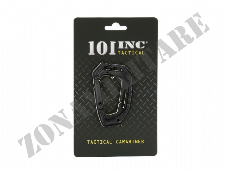 Moschettone Carabiner 101Inc Colorazione Nera