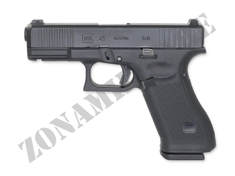 PISTOLA GLOCK 45 A GAS SCARRELLANTE CON LOGHI ORIGINALI UMAREX
