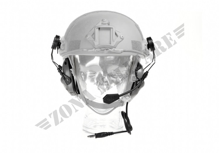 Cuffie M32H Tactical Communication Hearing Protector Fast Grey