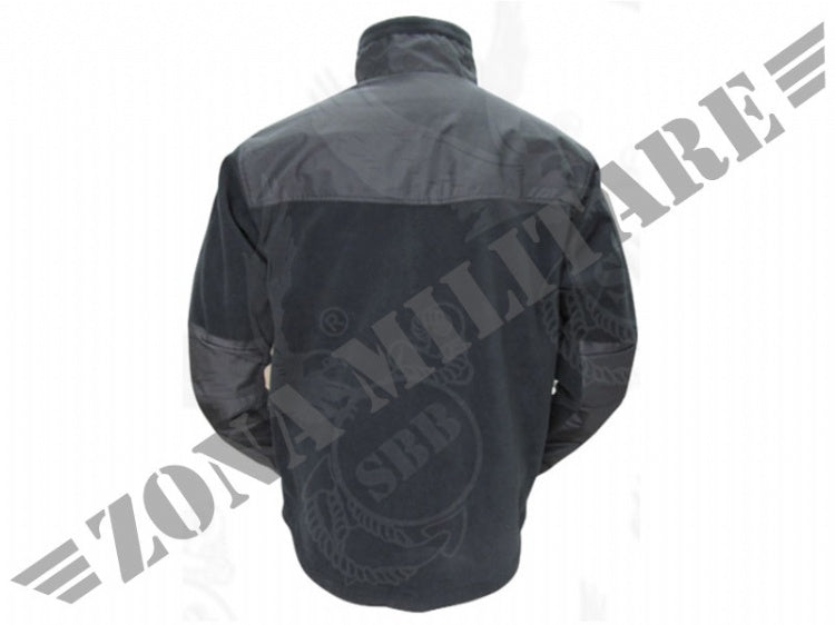 Giacca Pile Senza Cappuccio Sbb Colore Nero