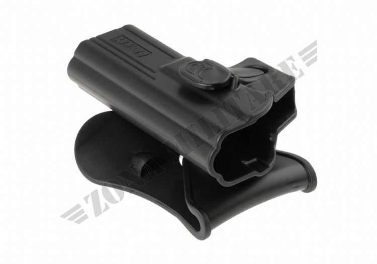Fondina Paddle Holster Per G17 / Kwa Atp / Aps Acp Amomax Nera