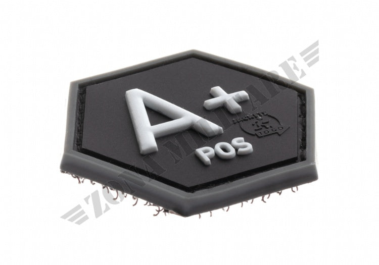 Patch Gommata Bloodgroup Hexagon A Positivo Jtg