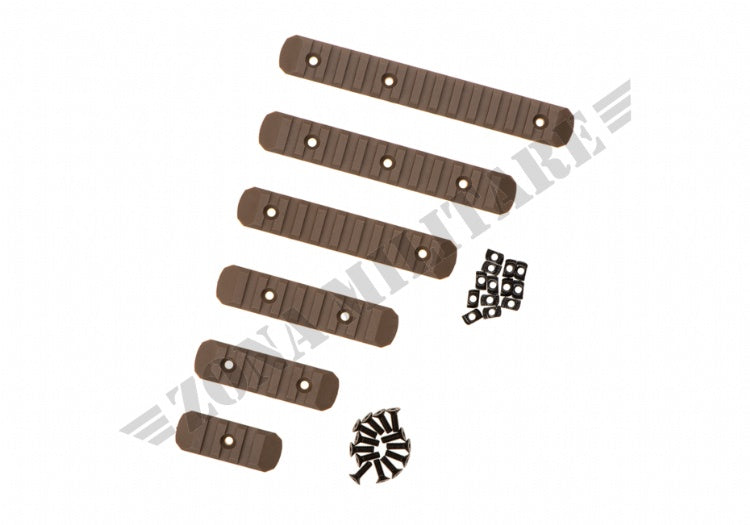SET DA 6 PEZZI DI RAIL PER KEYMOD E M-LOK MP