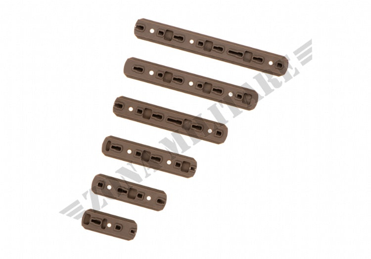 SET DA 6 PEZZI DI RAIL PER KEYMOD E M-LOK MP