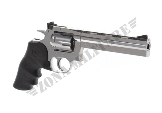 Revolver Dan Wesson 6 Pollici Dw 715 Full Metal Co2 Silver