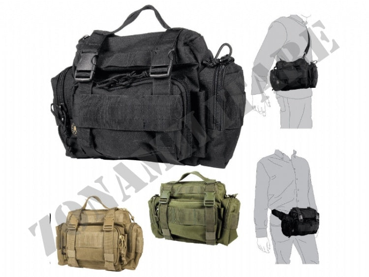 Marsupio Tattico Vega Holster Cordura Forest Verde