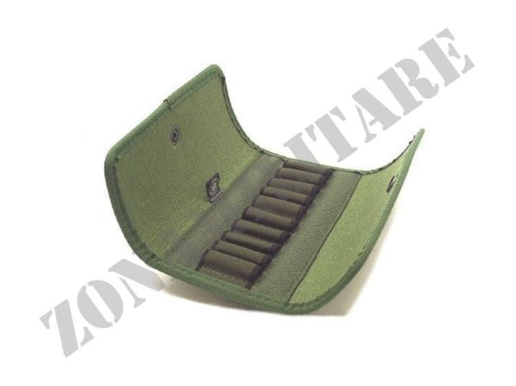 Giberna Porta Colpi Da Cintura 10 Postazioni Verde