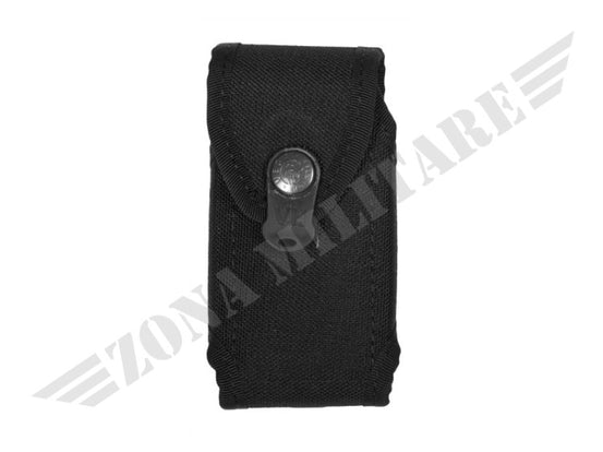 Porta Cellulare In Cordura Con Chiusura Colore Nero