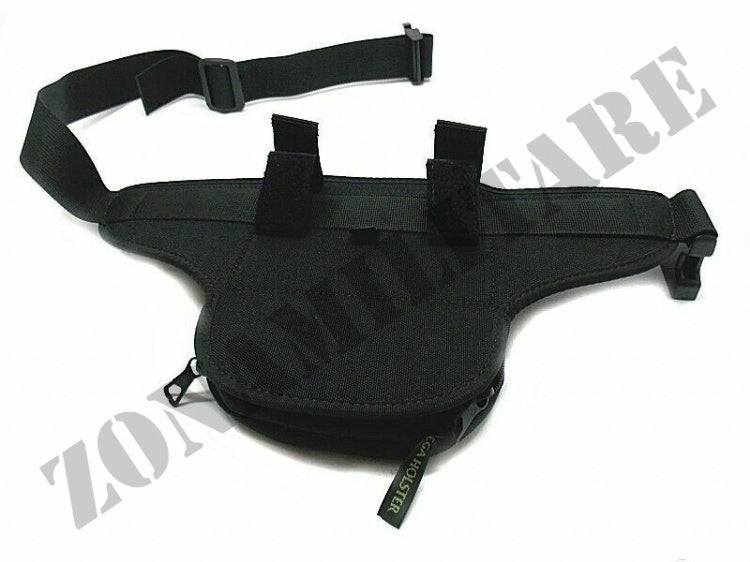 Marsupio Vega Holster Cordura Con Fondina Interna Nero