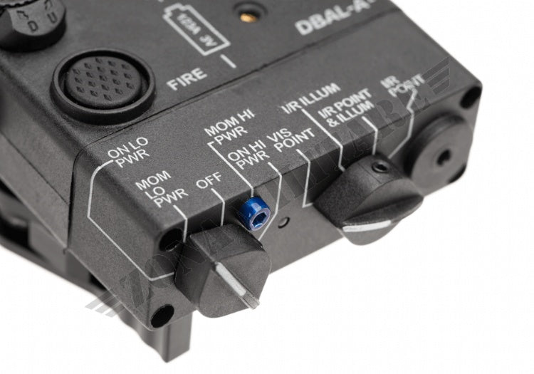 TORCIA E LASER DBAL-A2 LASER BLU /IR COLORE NERO WADSN