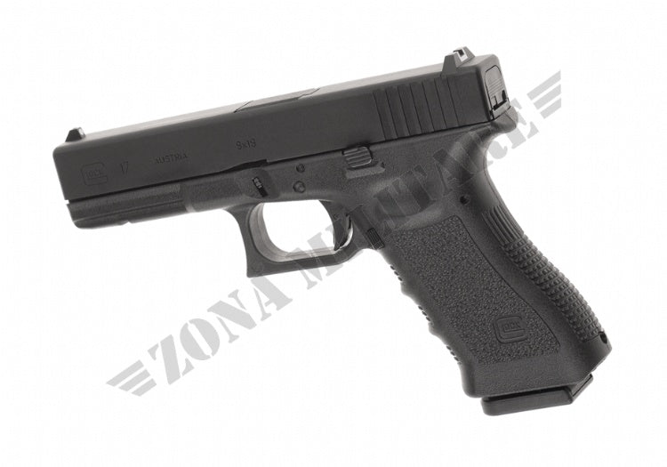 PISTOLA GLOCK 17 BLOWBACK IN METALLO GBB NERA UMAREX