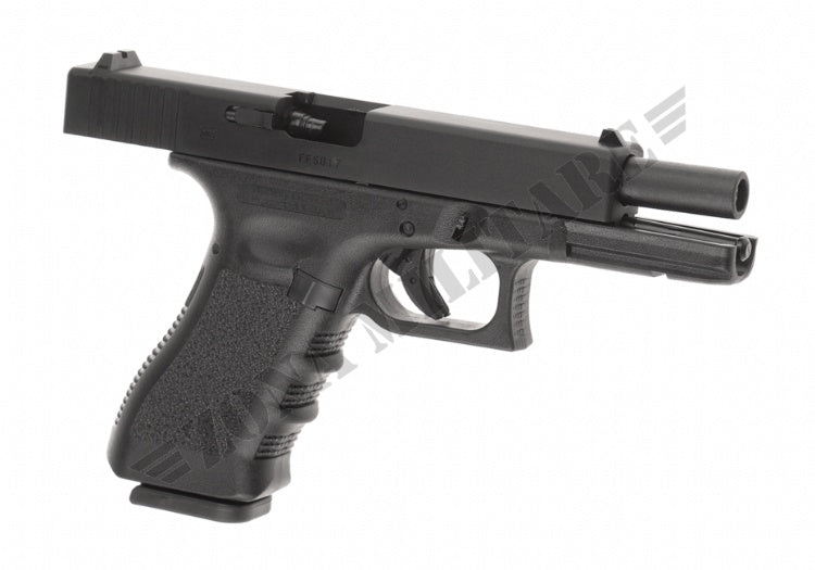 PISTOLA GLOCK 17 BLOWBACK IN METALLO GBB NERA UMAREX