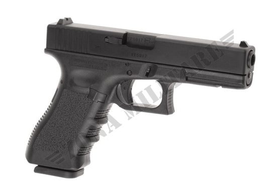 PISTOLA GLOCK 17 BLOWBACK IN METALLO GBB NERA UMAREX