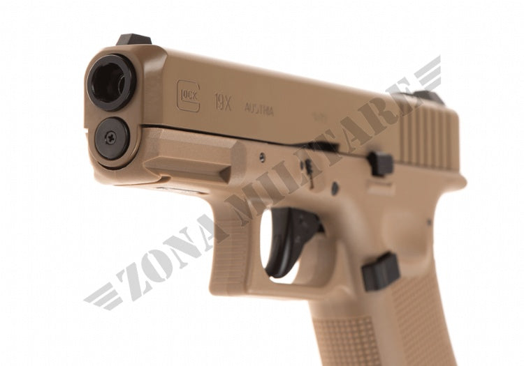 PISTOLA GLOCK 19X CO2 METAL TAN VERSION UMAREX