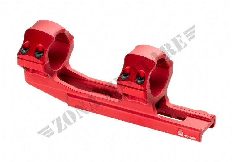 Anelli Accu-Sync 30Mm Medium Profile 50Mm Offset Rings Leapers Red