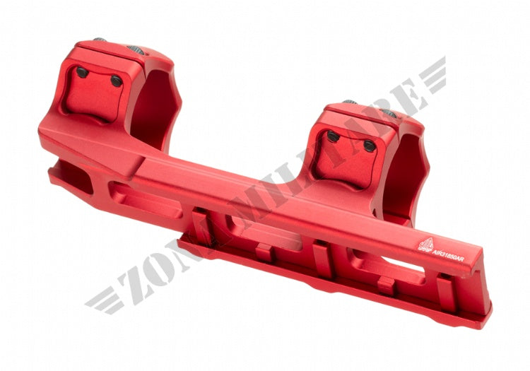 Anelli Accu-Sync 30Mm Medium Profile 50Mm Offset Rings Leapers Red