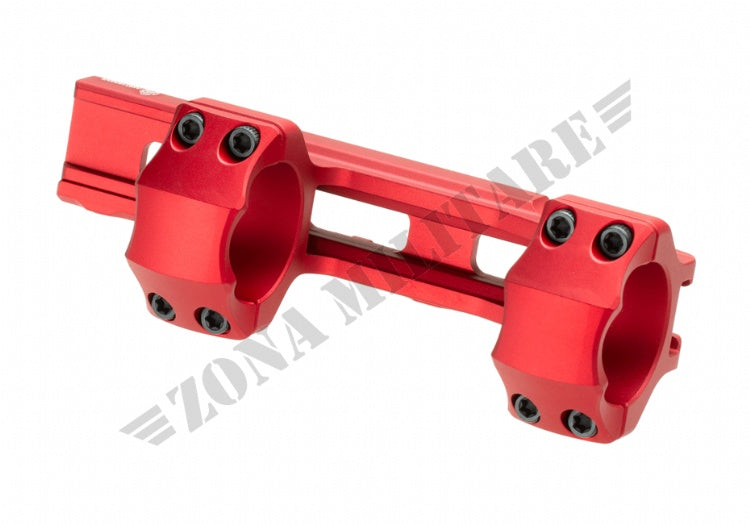 Anelli Accu-Sync 30Mm Medium Profile 50Mm Offset Rings Leapers Red