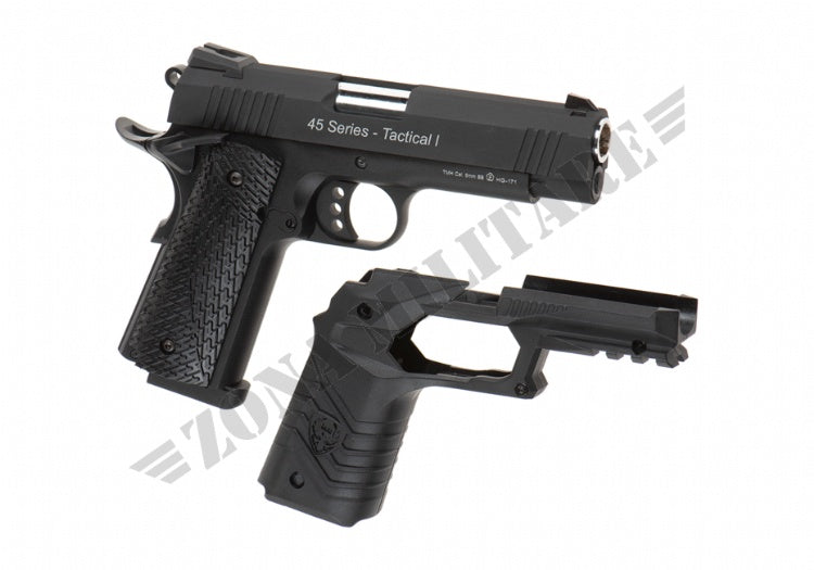 Pistola Hg-171 Metal Version Gbb Hfc Black Version