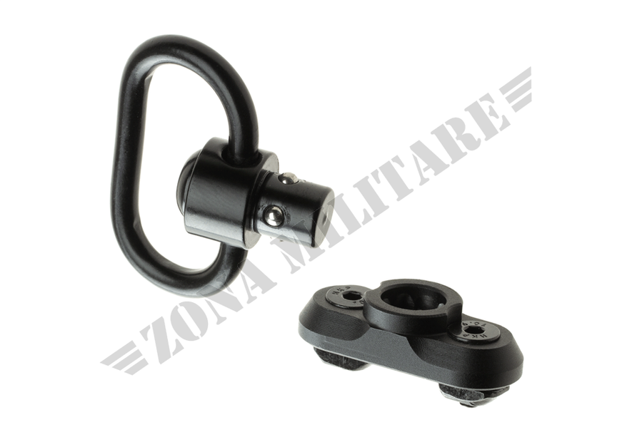 ANELLO PER CINGHIA A SGANCIO RAPIDO M-LOK & KEYMOD METAL