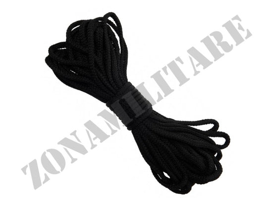 Corda Di Emergenza Da Campo Nera 5Mm 15 Metri