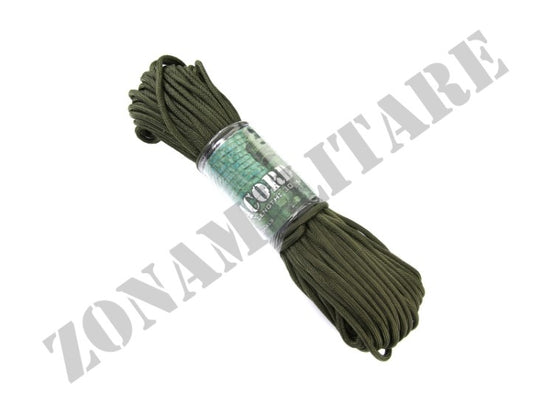 Cordino Paracord Matassina Da 30Mt Colore Verde Od