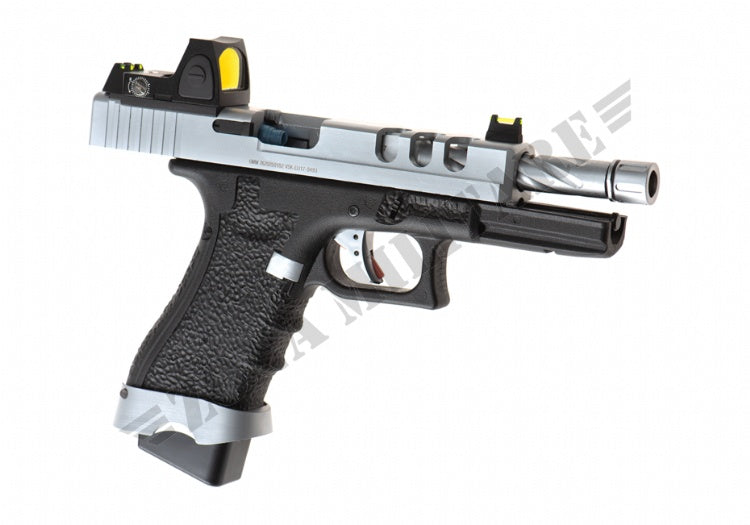 Pistola Eu17 Vented + Bds Gbb Vorsk Chrome Version